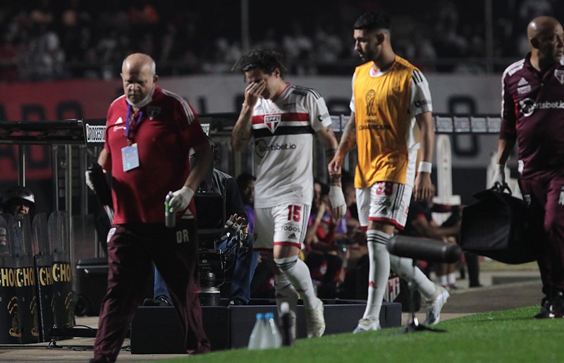 SPNet Gabriel Neves sofre lesão ligamentar no joelho direito