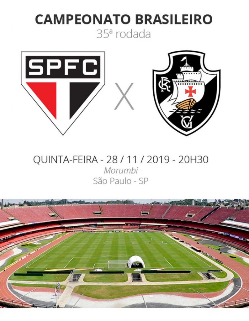 SPNet - São Paulo x Vasco: veja onde assistir, escalações ...